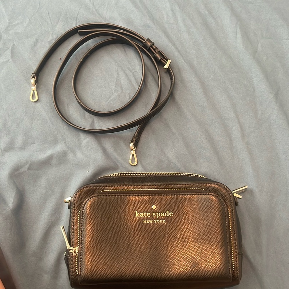 kate spade two zipper crossbody